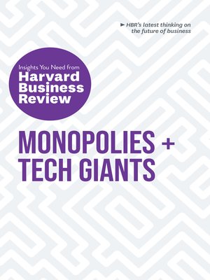 cover image of Monopolies and Tech Giants